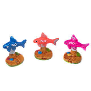 Ceramica pequeña cachama No pescar