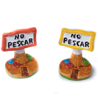 Ceramica no pescar grande