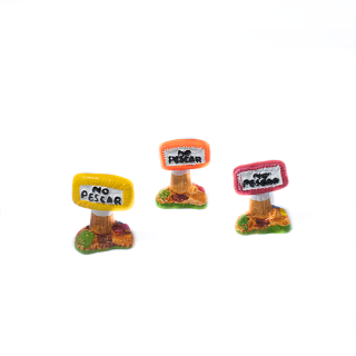 Ceramica no pescar pequeño