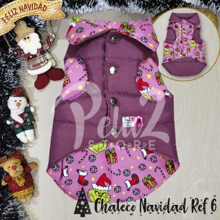 CHALECO DOBLE FAZ NAVIDAD REF 6