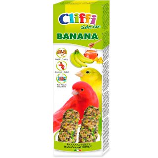 CLIFFI BARRITAS CANARIOS BANANA & MIEL