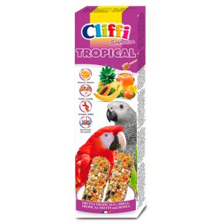 CLIFFI BARRITAS LOROS TROPICAL FRUTAS & MIEL
