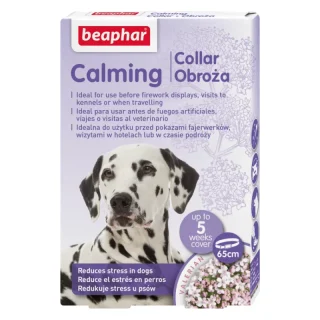 Collar Calmante Beaphar para Perros: Reducción de Estrés y Ansiedad con Valeriana (Hasta 5 Semanas)