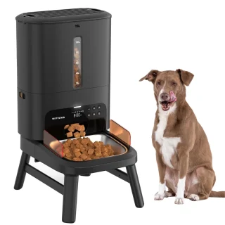 Comedero Automatico Programable Perros Grandes 8kg Elevado