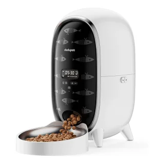 Comedero Automático para Gatos y Perros (3 L) – Programable con Grabadora de Voz