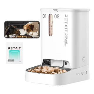 Comedero Automático para Perros y Gatos con Cámara – Video HD y Detección IA – Wi-Fi