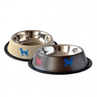 Comedero #8  aluminio grabados