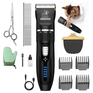 Cortapelos Profesional para Gatos – Silenciosa, Inalámbrica y Recargable