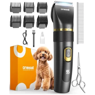 Cortapelos Profesional para Perros y Gatos – Silencioso, Impermeable y Recargable