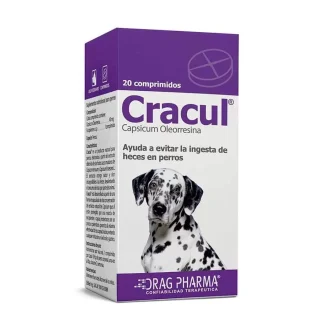Cracul (Drag Pharma): Suplemento Anti-Coprofagia para Disuadir al Perro de Ingerir Heces
