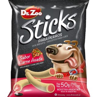 DR.ZOO STICKS SABOR CARNE ASADA 50gr