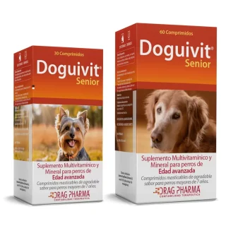 Doguivit Senior (Drag Pharma): Suplemento Multivitamínico y Mineral para Perros Mayores de 7 Años