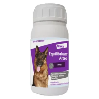 Equilibrium Artro (Elanco): Suplemento Articular con Glucosamina y Condroitina para la Movilidad en Perros