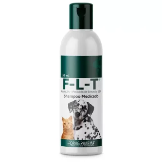 F-L-T Shampoo Medicado (150 mL) | Azufre y Peróxido de Benzoilo para Dermatitis y Seborrea