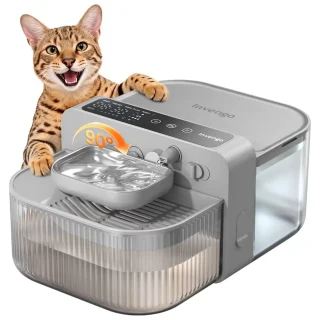 Fuente de Agua Inalambrica Sin Filtros 3.5 Litros – Separa Agua Sucia y Bateria 180 Dias