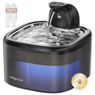 Fuente de Agua Inalambrica Tipo Cascada 3.5 Litros Gatos Sensor y Bateria