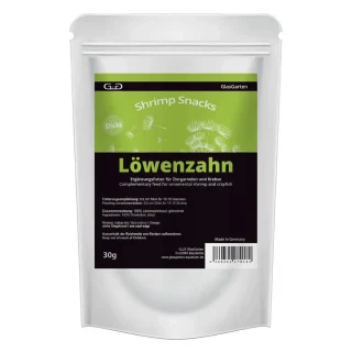 GlasGarten Shrimp Snacks Dandelion