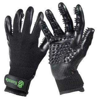 Guantes de Aseo para Perros y Gatos – El N°1 para Eliminar Pelo y Bañar