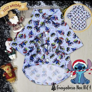 CAMISA GUAYABERA NAVIDAD REF 4