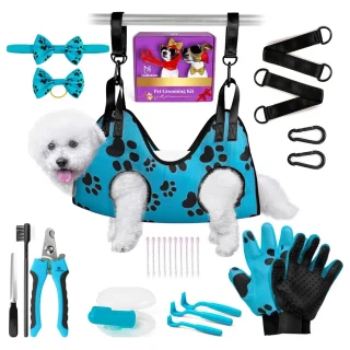 Hamaca de Aseo para Perros y Gatos – Soporte para un Corte de Uñas Seguro y sin Estrés