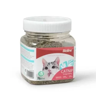 Hierba Gatera para Gatos | Catnip para Estimular el Juego y Relajarlos 20g Bioline