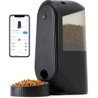 Alimentador Automático con Temporizador WIFI con Aplicación para Mascotas
