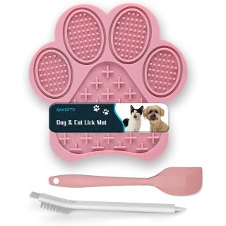 Alfombrilla para Lamer Huella para Perros y Gatos 17×16 Cm