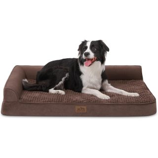 Cama Ortopédica Impermeable con Funda Extraíble para Perros 106x76x19 Cm