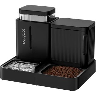 Dispensador de Gravedad de Agua y Comida 2 en 1