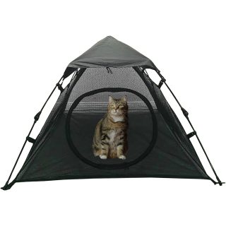 Corral Tienda Portátil Plegable para Mascotas 140x65x89 Cm