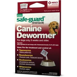 Desparasitante para Mascotas Safe Guard 8 en 1 para Perros y Cachorros Grandes