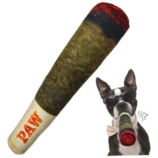 Peluche Cigarro con Sonido para Perros 24×5 Cm