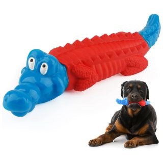 Juguete Cocodrilo Masticable para Perros para Masticadores Agresivos 24×7 Cm