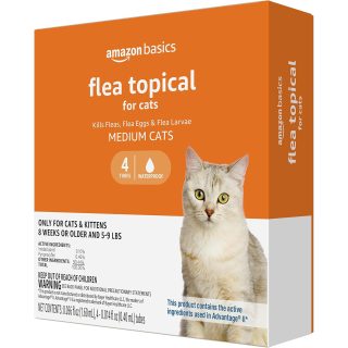 Tratamiento Tópico de Pulgas para Gatos Medianos (2-4 Kg)