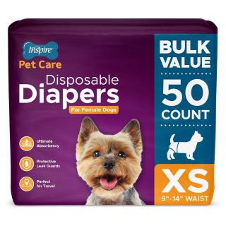 Pañales Desechables para Perras 50 Unidades