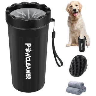 Limpiador de Patas + 3 Toallas Absorbentes para Mascotas