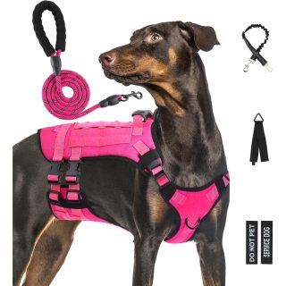 Arnés Táctico Ajustable sin Tirones para Perros