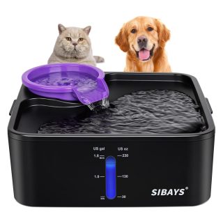 Fuente de Agua Electrica con Recordatorio de Escasez de Agua de 6.8 L