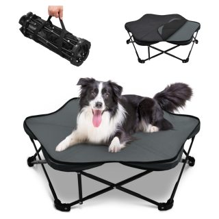 Cama Transpirable Hexagonal Plegable para Mascotas