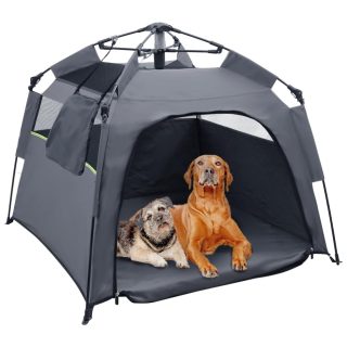 Tienda de Campaña Resistente Extra Grande para Mascotas 100x100x70 Cm