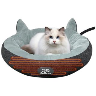 Cama Térmica con Cable Resistente a Mordeduras 48x48x10 Cm