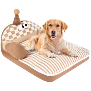 Cama con Funda Extraíble para Mascotas 65x50x28 Cm