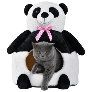 Casa Iglú Panda para Mascotas 44x44x54 Cm