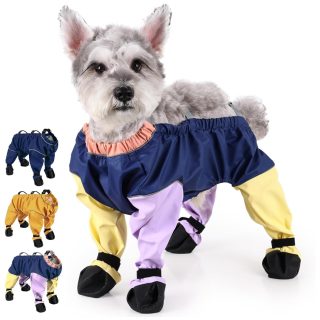 Botas de Lluvia Impermeables con Tirantes para Perros