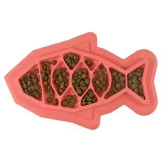 Rompecabezas Interactivo para Gatos | Juguete Dispensador de Comida y Alimentador Lento 27×18 Cm