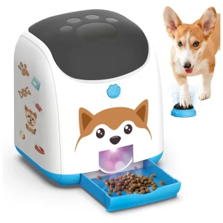 Juguete de Inteligencia para Perros con Control Remoto 45 Metros y Dispensador de Premios