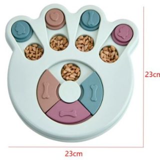 Juguete dispensador huellita