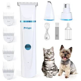 Kit de Aseo 3 en 1 para Perros y Gatos – Inalámbrico, Recargable y Silencioso