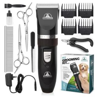 Kit de Aseo Profesional para Perros y Gatos – Inalámbrico, Recargable y Silencioso