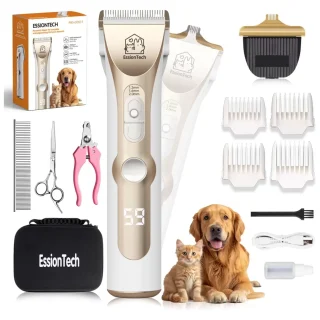 Kit de Aseo Profesional para Perros – Silencioso, Recargable e Inalámbrico